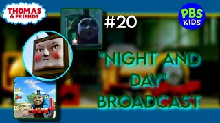 Thomas & Friends Pbs Broadcast Night And Day Airing Check Description