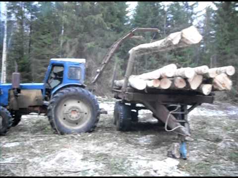 Лесовоз самодельный Лесовоз самодельный
