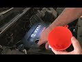 Toyota Rav4 2008 PCV valve check with fluid top up. Time lapse 2AZ-FE engine.