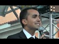 Luigi Di Maio (M5S) a Civitavecchia. Ascolta e diffondi