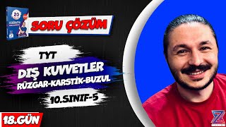 Diş Kuvvetler Karsti̇k- Rüzgar- Buzul Soru Çözümü Tyt Coğrafya Soru Çözümü 10.Sinif Coğrafya