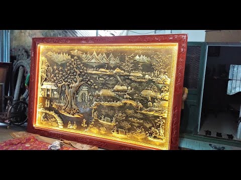 Bức tranh Đồng Quê - Cội Nguồn Quê Hương lớn nhất Việt Nam