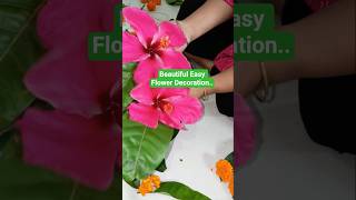 Easy Flower Decoration..