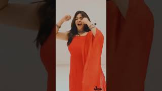 Shafaq Naaz Is Definitely Making Our Day Better Spotted In Red Kurta Palazzo Set.