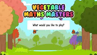 Vegetable Maths Masters app