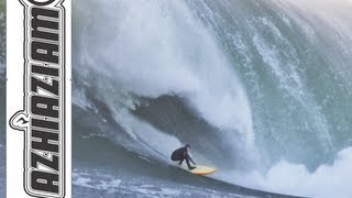 Raw Monster Mavericks surf session 2012 Jan 5th and 6th Mark Healy