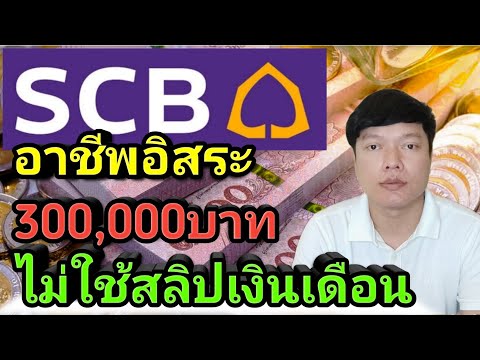 สินเชื่่อ อาชีพอิสระ ไม่ต้องใช้สลิปเงินเดือน ไม่ต้องใช้คนค้ำประกัน วงเงิน 300,000บาท ผ่อนนาน 36เดือน