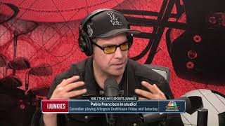 Comedian Pablo Francisco In Studio