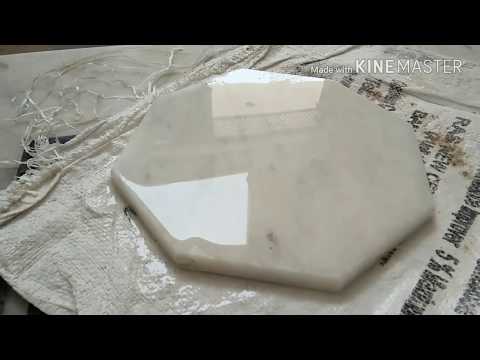 How to polish marble with mirro finishing || Diamond Polishing Pads || Marble Flooring Imran