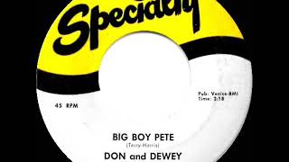 Watch Don  Dewey Big Boy Pete video