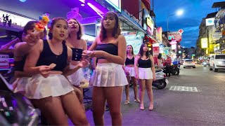 4K How Is Thailand Now? Pattaya Soi Buakhao, Central Pattaya Road
