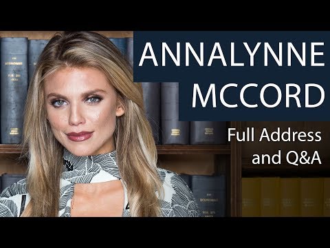AnnaLynne McCord | Full Address and Q&A | Oxford Union