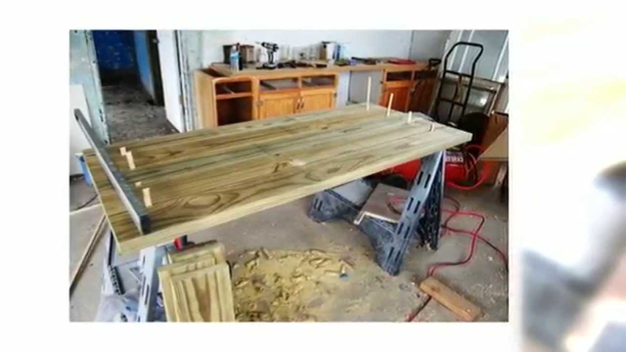 Как сделать стол из дерева на улицу Как сделать стол из дерева на улицу