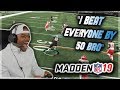 Madden 19 Trash Talk - "I Beat Everyone in My League BY 50!!" | Madden 19 Online Ranked Gameplay
