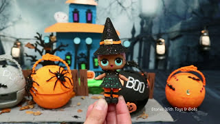 LOL Surprise Babies DIY Halloween Series ! Toys and Dolls Fun with Custom LOL Balls | SWTAD