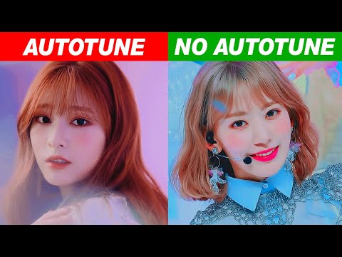 KPOP IDOLS AUTOTUNE VS NO AUTOTUNE (MV vs LIVE!) PART 6