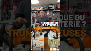 Tronçonneuse Thermique Ou À Batterie, Quel Modèle Choisir ?
