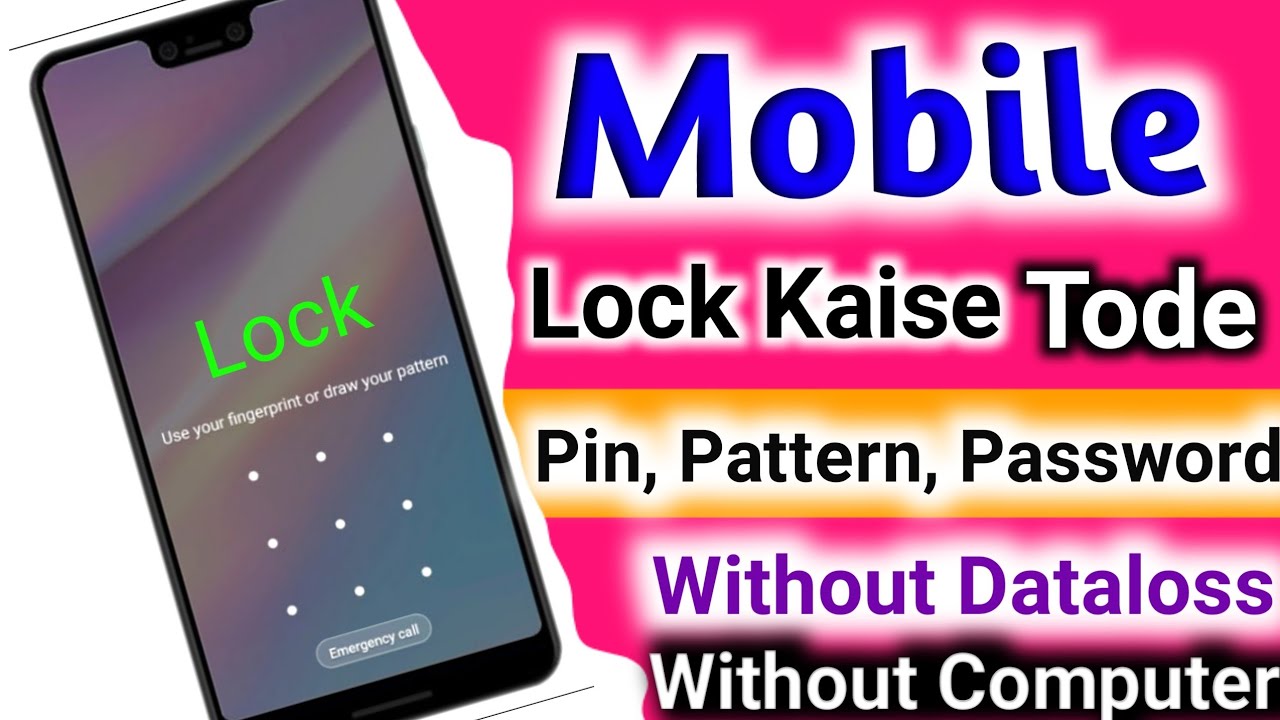 100% Unlock Password Lock Android Phone Without Data 100% Unlock Password Lock Android Phone Without Data