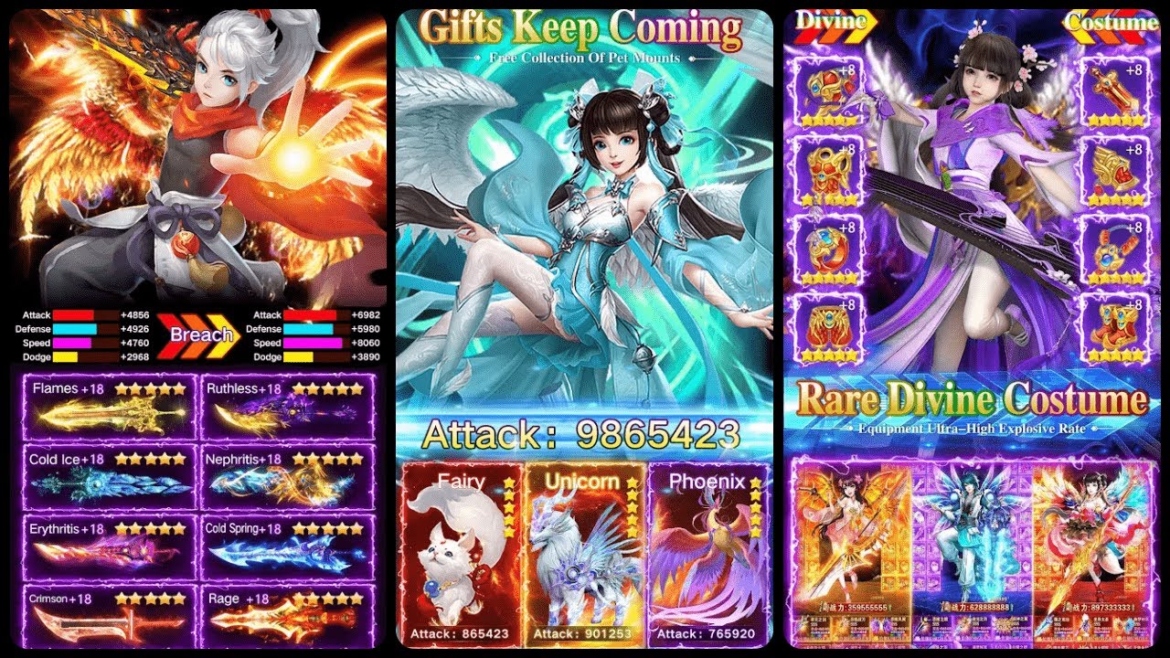 Idle Immortal War-mmorpg game Mobile Game | Gameplay Idle Immortal War-mmorpg game Mobile Game | Gameplay