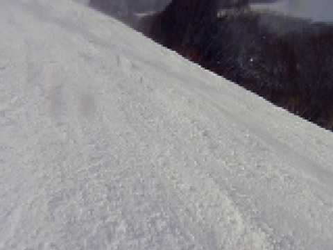野沢温泉スキー場　シュナイダーコース（20081228）