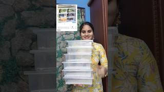 Affordable Meesho Fridge Storage Boxes