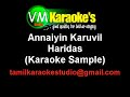 Annaiyin Karuvil  Karaoke Hi Quality Haridas