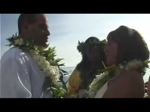 A beautiful Hawaiian wedding on the island of Kauai We wish you the 