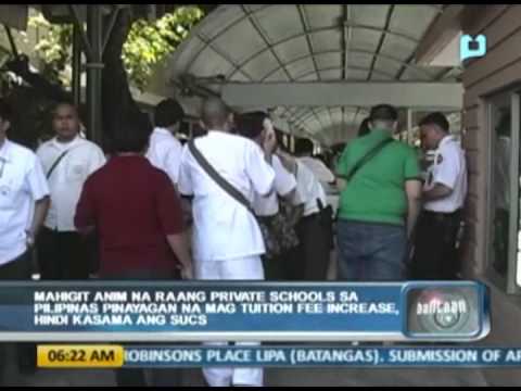 Mahigit 600 private schools sa Pilipinas, pinayagang mag tuition fee increase, hindi kasama ang SUCS Mahigit 600 private schools sa Pilipinas, pinayagang mag tuition fee increase, hindi kasama ang SUCS