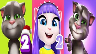 Episode 3654 Of My Talking Tom 2 Vs. Talking Angela 2 Vs. My Talking Tom 3 Wonderful Characters