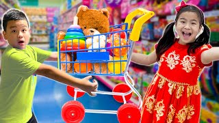 Jannie And Wendy Goes Grocery Shopping Adventure