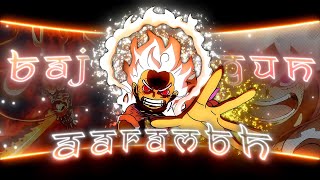 Luffy Bajrang Gun - Aarambhamvedit Luffy Vs Kaido Hindi Amv Cynatric 4K