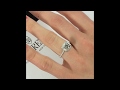 1 Carat Round Diamond Engagement Ring in Cushion Halo 1 Carat Round Diamond Engagement Ring in Cushion Halo