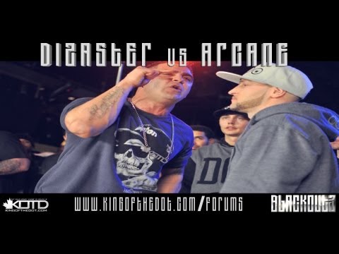 Dizaster Vs. Arcane Rap Battle (Title Match Co-Hosted By Drake) [KOTD]