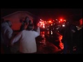 Man's house shot and then later burned