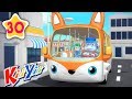 Wheels On The Bus 3 | Plus Lots More Nursery Rhymes | COMPILATION by KiiYii | Songs For Children