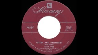 Watch Patti Page Mister And Mississippi video