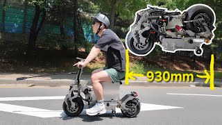 E-Scooter Weped Super Compo Max 60V 90A 12 Inch Tires