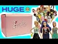 Biggest Haul Giant Box of The Coolest Barbie Dolls Tall, Peti...