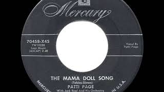 Watch Patti Page Mama Doll Song video