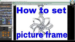 How To Set Picture Frame Rhino-5 Matrix-9