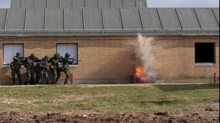 Explosive Door Breaching - Training With Hjemmeværnet