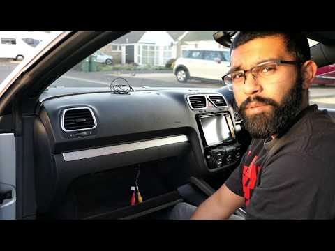 Scirocco/Golf Headunit Install | Xtrons Android | Double Din | How to