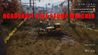 Roadcraft Tree Stump Mulcher Test Drive