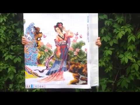 12 красавиц вышивка видео 12 красавиц вышивка видео
