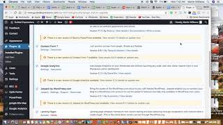 Wordpress 1 Minute Or So Tutorials - Update Plugin