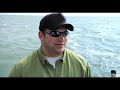 Joe Thomas of the Cleveland Browns goes fishing on NFL's Helmets Off