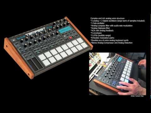 Dave Smith Instruments Tempest Analog Drum Machine Video Compilation- Roger Linn Design