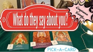 ❤Pick-a-Card: 🧡Do They Talk to Their Friends and Family About You? 💛What Do They Say?💚