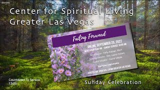"Failing Forward" w Rev Laura Hallett CSLGLV Sunday Service 9-25-22