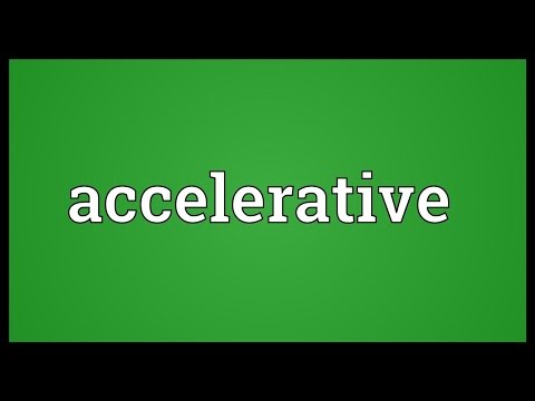 Header of accelerative